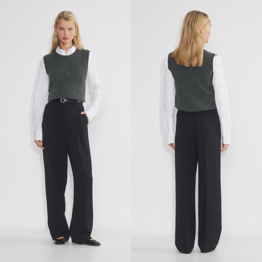 Aritzia Wilfred Effortless Pant Crepette Trouser Womens Size‎ 0